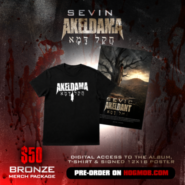 Akeldama BRONZE Merch Package