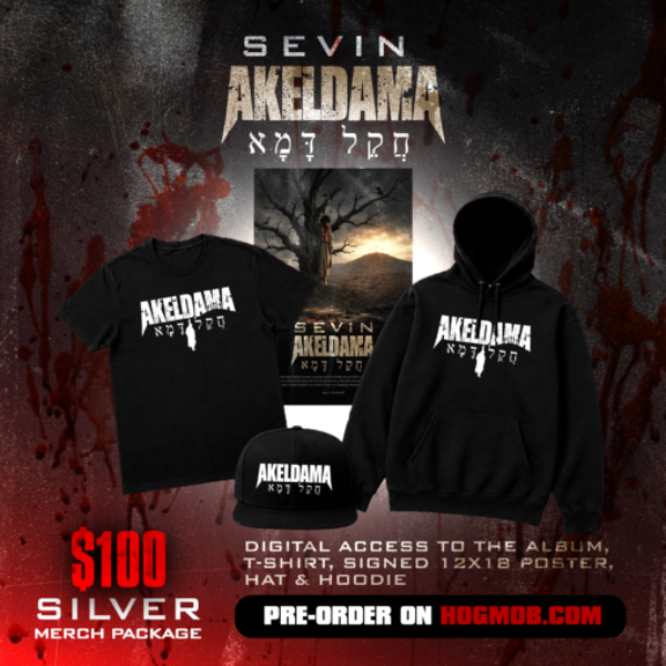 Akeldama SILVER Merch Package